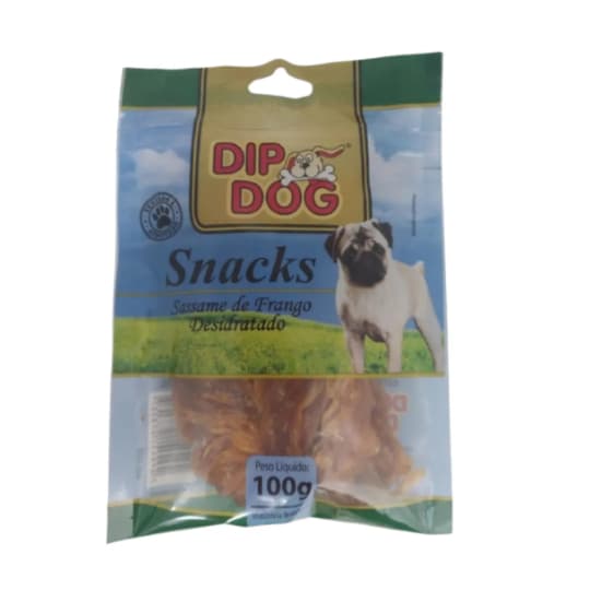Petisco Mordedor Natural File de Frango Pet Cachorro Sassami 100g
