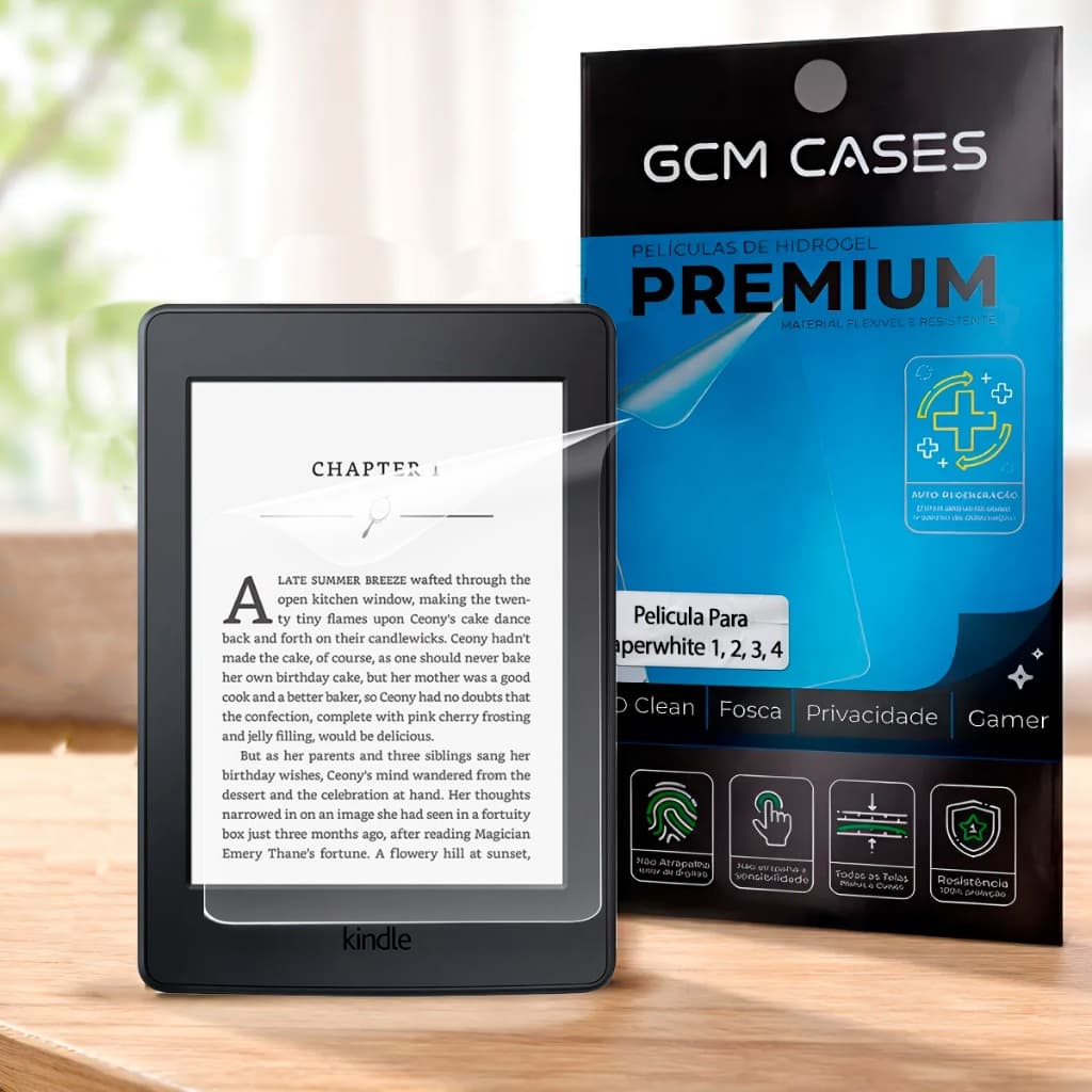 Pelicula Para Kindle Paperwhite Colorsoft Diverso Modelos Hidrogel Flexivel TPU Proteção