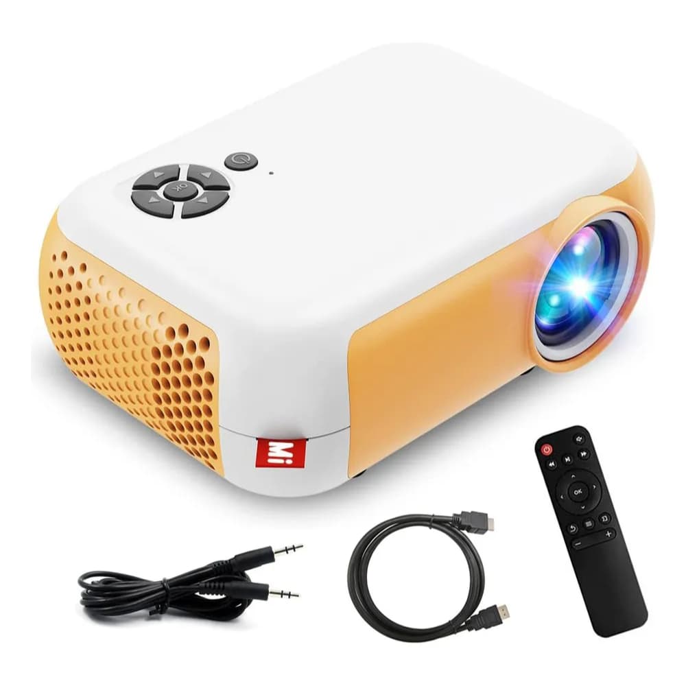Mini Projetor Portátil A10 LED Full HD 1080P Cinema em Casa Cinema Portátil Suporta 4K HDMI USB TV Box Game