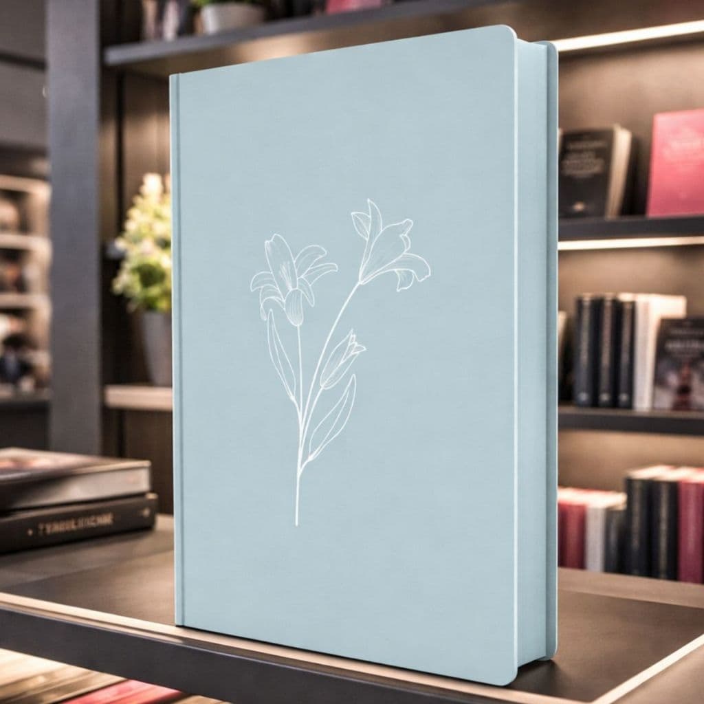 Biblia Feminina NVI | Letra Maior | Lírios | Capa Dura