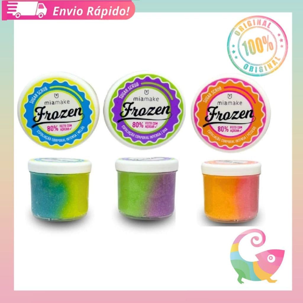 Esfoliante Corporal Sugar Scrub Intensa Mia Make Frozen 160g
