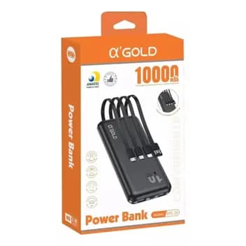 Carregador Portatil Power Bank 10000 mah Agold BTE-29