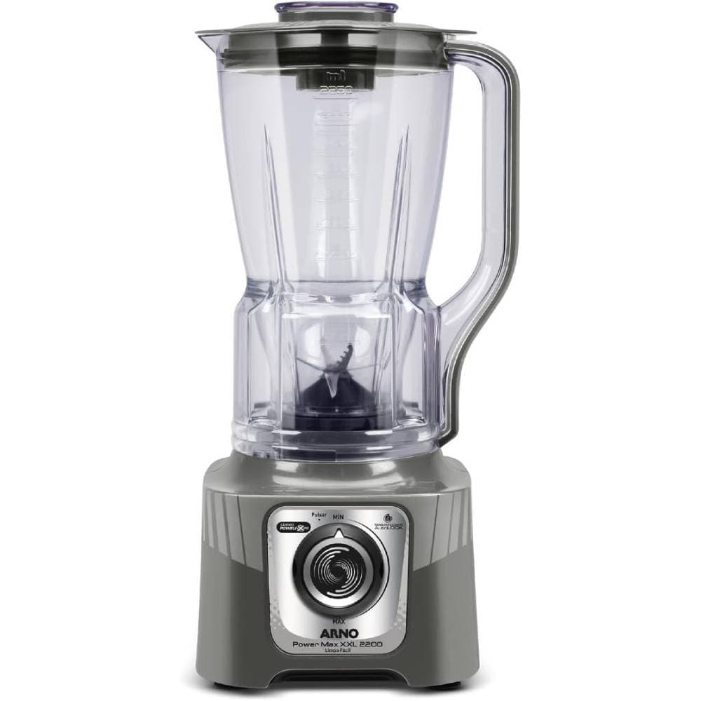 Liquidificador Arno Power Max XXL Cinza LN87 2,25L 2200W 127V