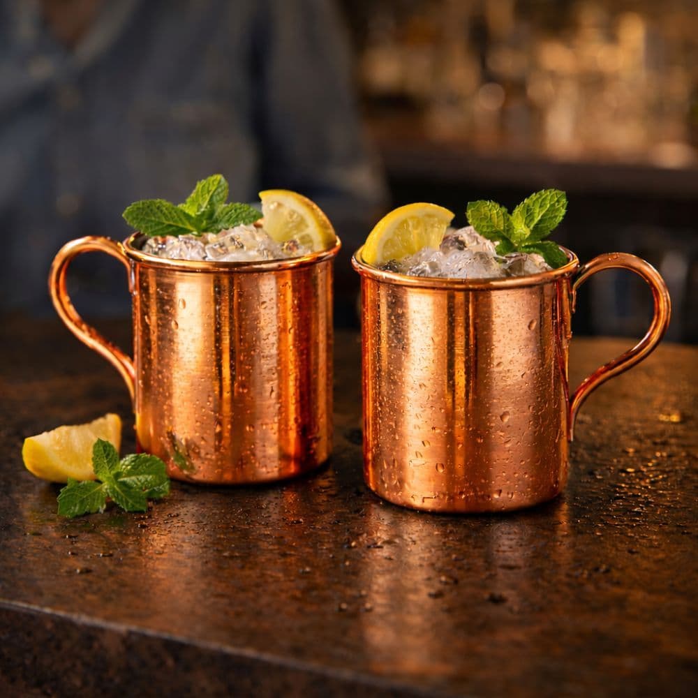 Caneca Moscow Mule Cobre 350ml 2 Unidades original