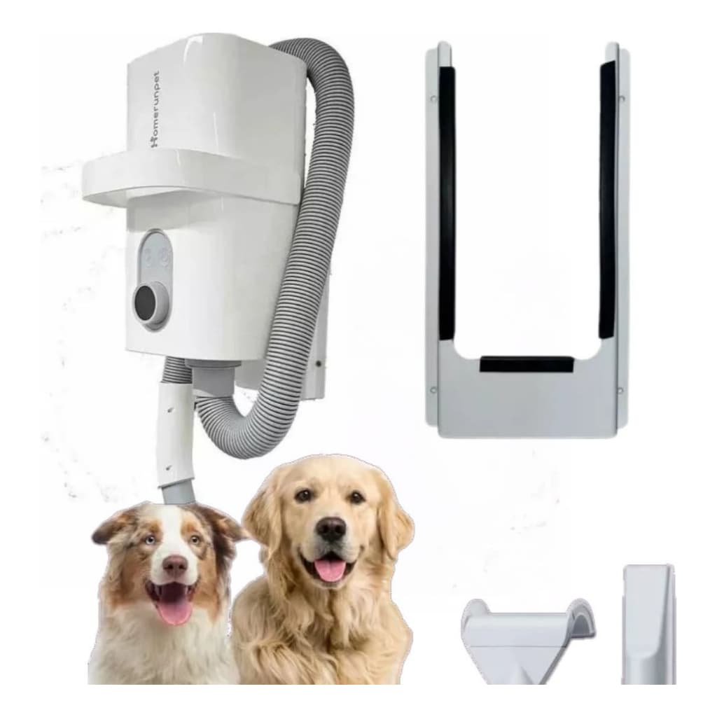 Kit Soprador Suporte Homerunpet Secador Com Suporte Parede