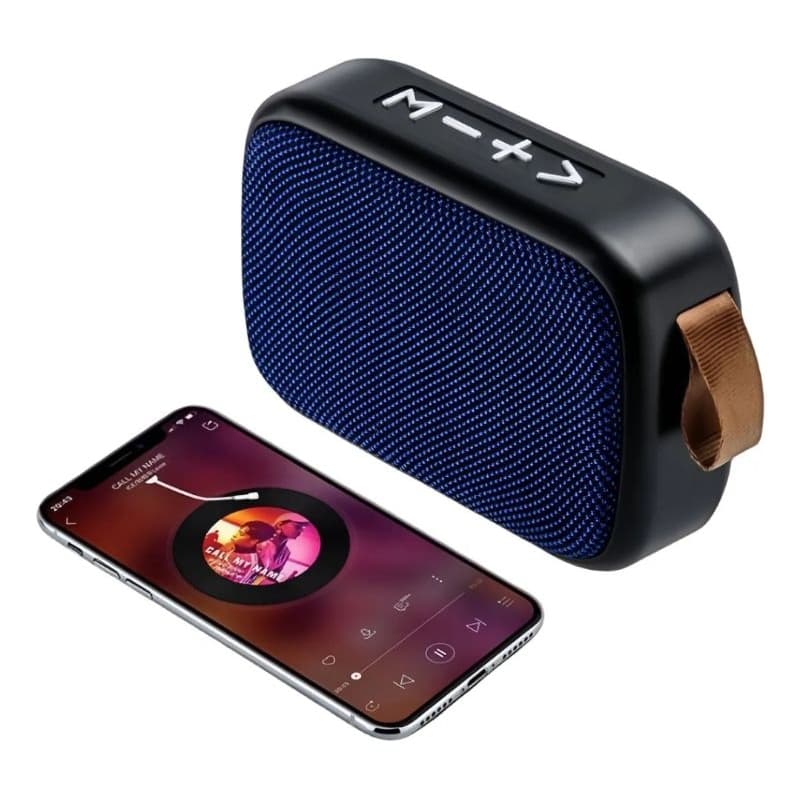 Caixinha de  Som Portátil Bluetooth com Potente Som de 5W