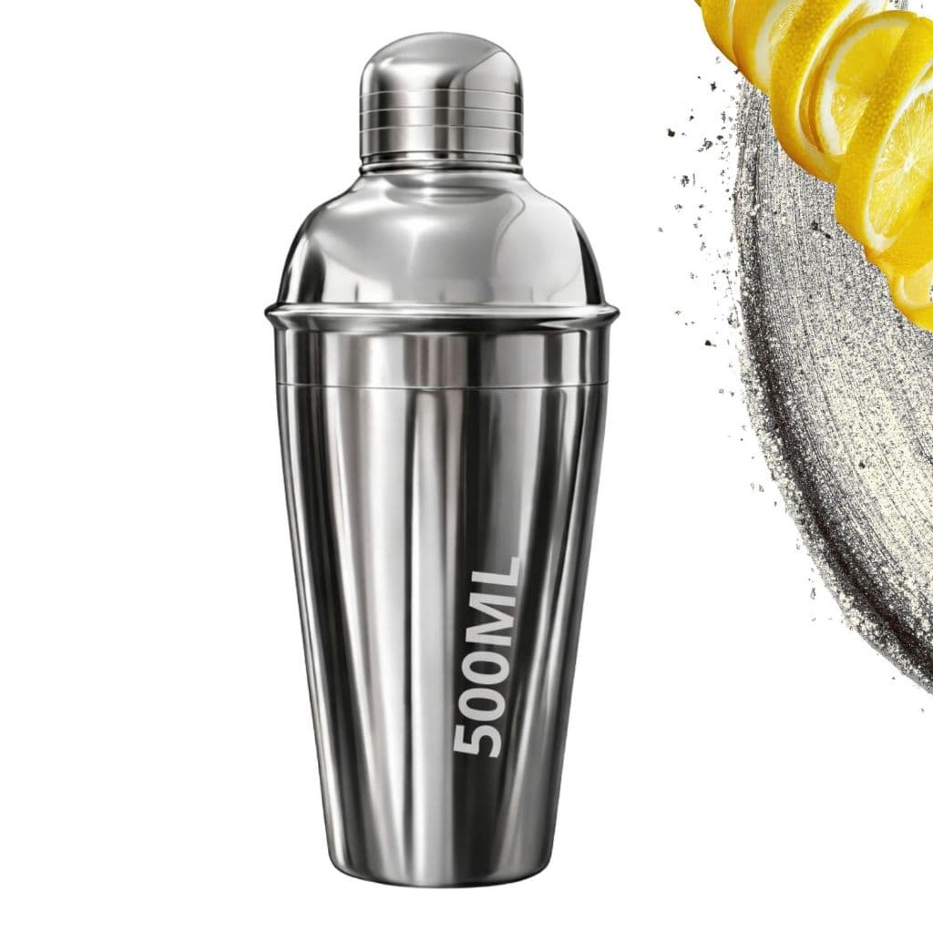 Coqueteleira Em Inox 500ml Bebida Drink Caipirinha Bar Profissional
