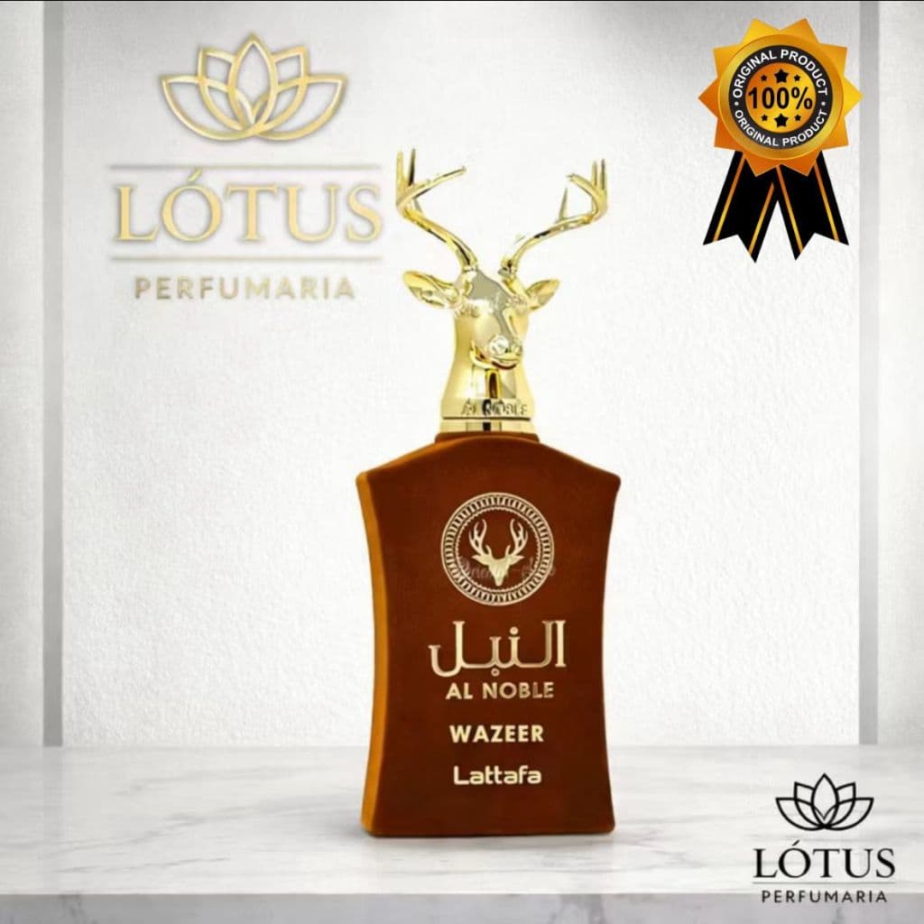 Perfume Arabe Masculino Lattafa Al Noble Wazeer- EDP- 100ml- EDP- Original