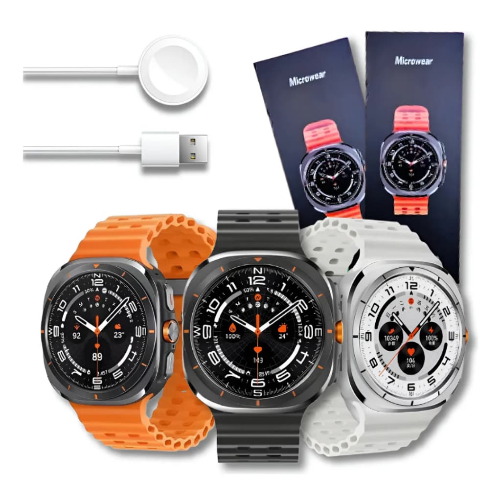 Smartwhatch Microwear  MA27 com GPS Bluetooth e Tela de 1.45 polegadas Cor prata.