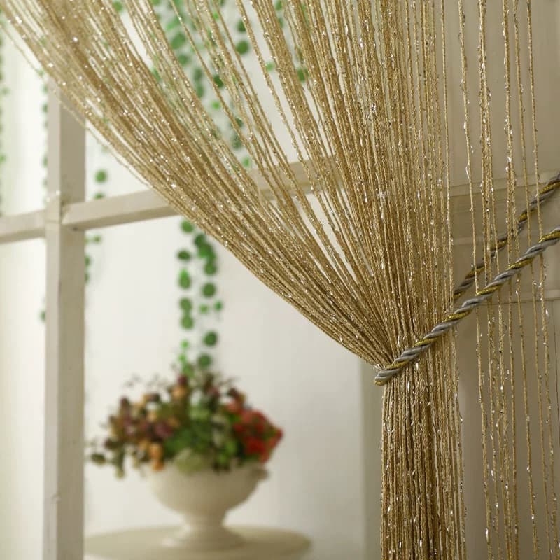 Cortina Para Decorção 1,8M x 1M para Decoração de Casa, Sala de Estar 8209