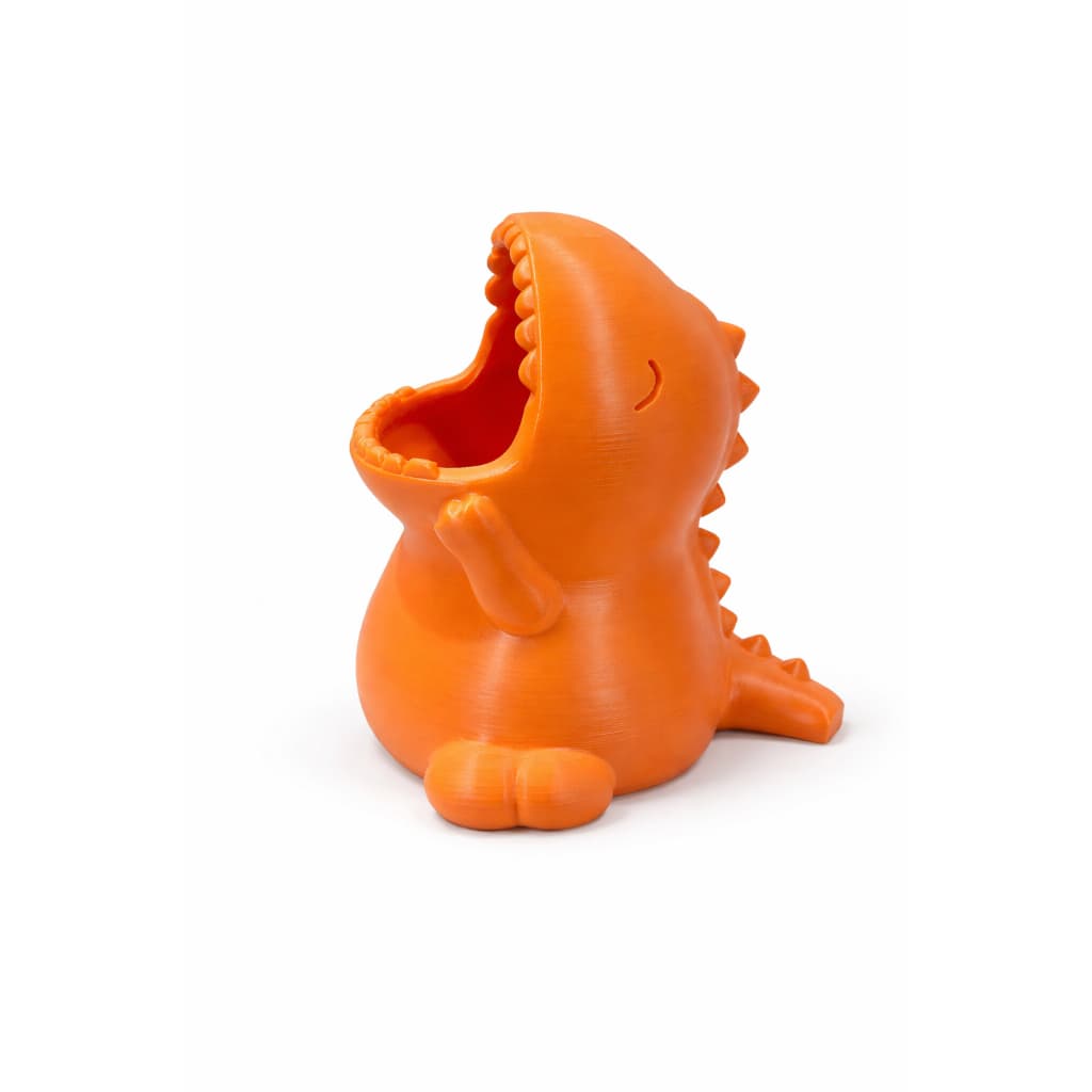 Porta Lápis Dinossauro T-Rex Infantil – Porta Escova de Dente ou Organizador Decorativo para Mesa e Banheiro