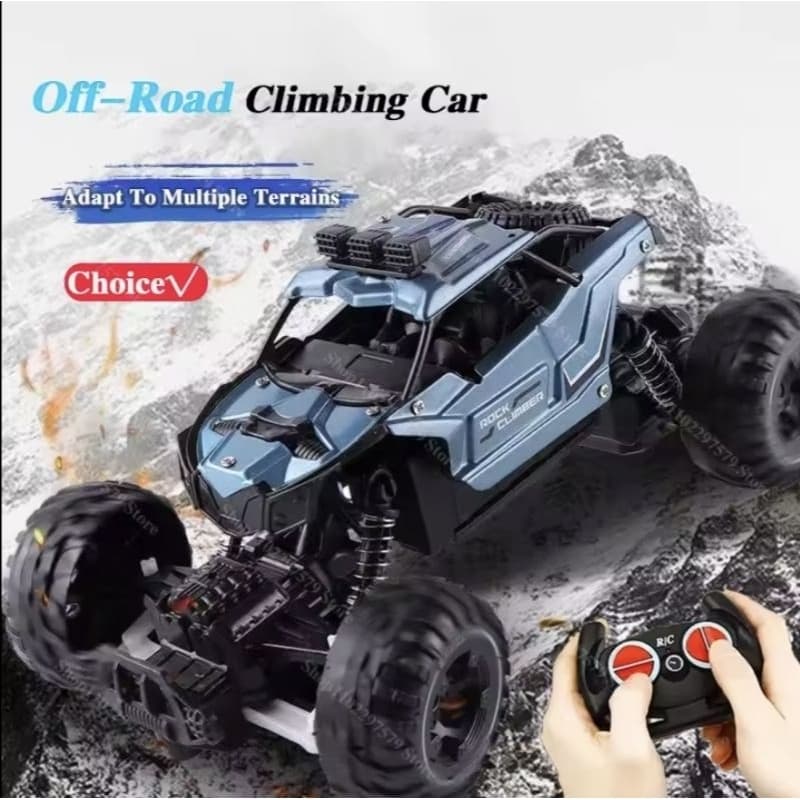 Carrinho a Bateria Controle Remoto Off Road 2WD Escalada 2.4GHz