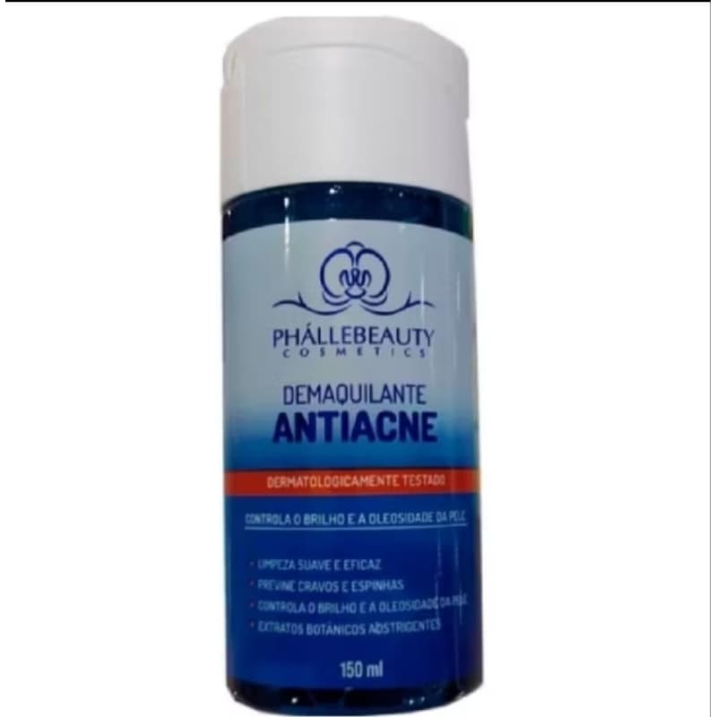 Demaquilante Facial Antiacne 150ml PhálleBeauty PH0553