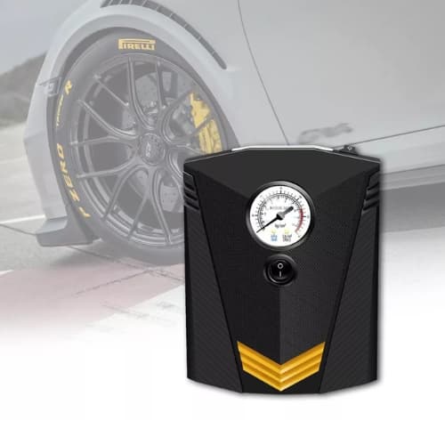 Bomba de Ar Elétrica 12V Portátil para Carro Bike Moto Encher Pneus Rápido | Compressor Veicular Compacto Universal