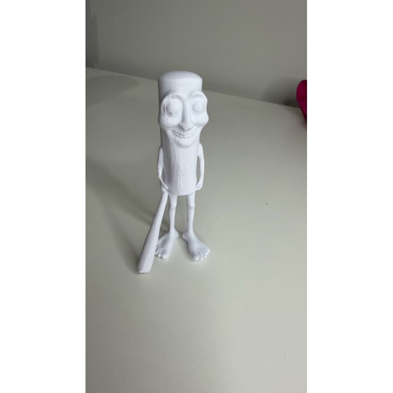 Boneco Tung Tubg Sahur 3D Miniatura em PLA Personalizado Presente Criativo
