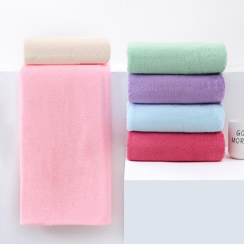 Toalha De Banho VEQE 70x140 Leve e Absorvente Lisa, Sem Flúor, Secagem Rápida