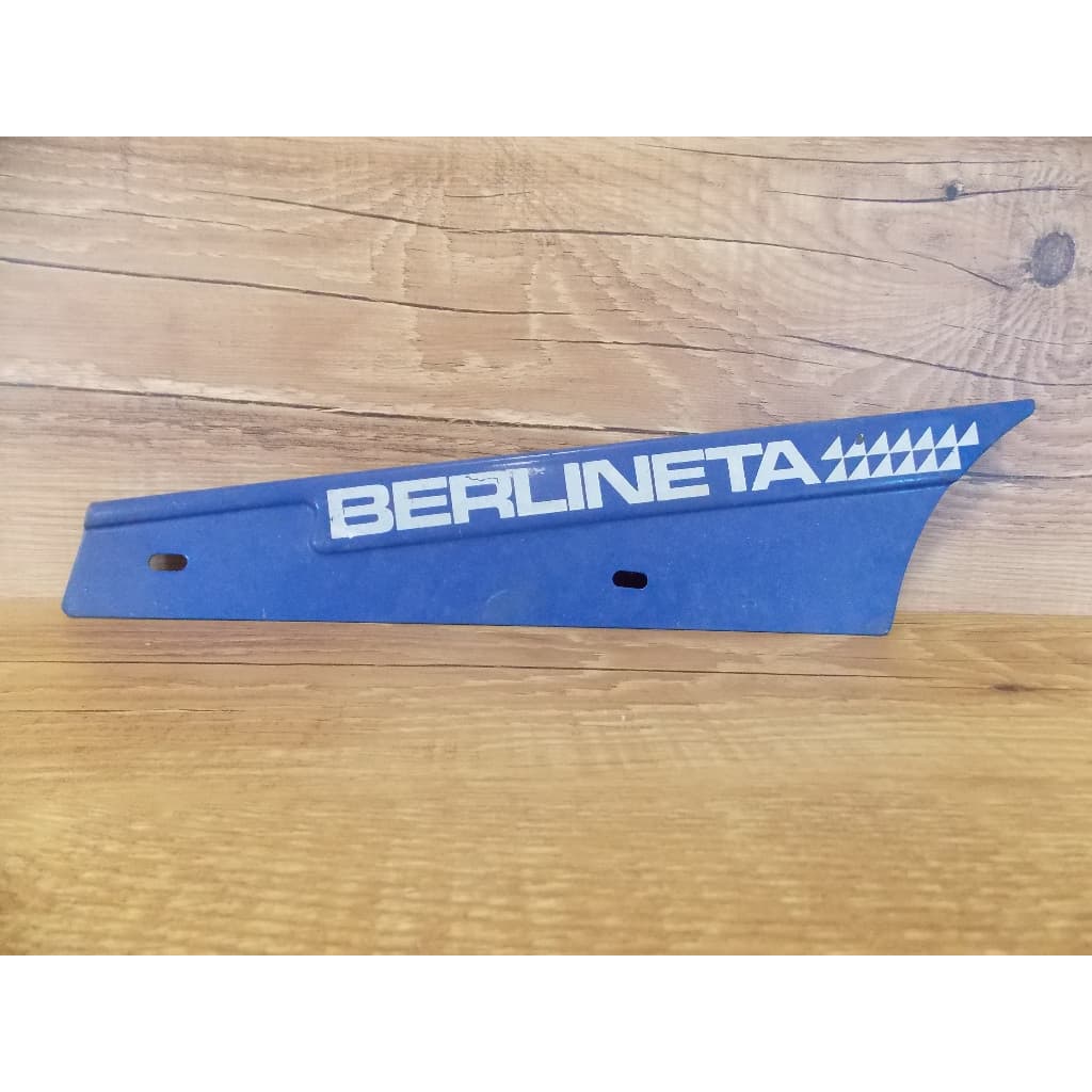 Cobre corrente bicicleta antiga berlineta azul - novo de estoque antigo