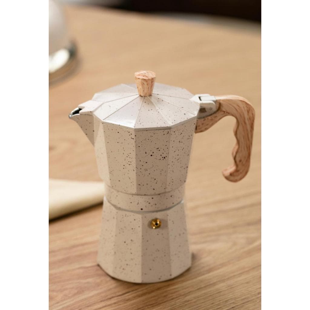 Cafeteira Italiana Brinox 6 xícaras Verona Vanilla