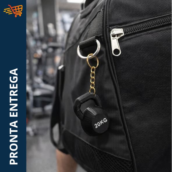 KIT COM 5 CHAVEIROS ACADEMIA / PESO KETTLEBELL / PRONTA ENTREGA / LEMBRACINHA