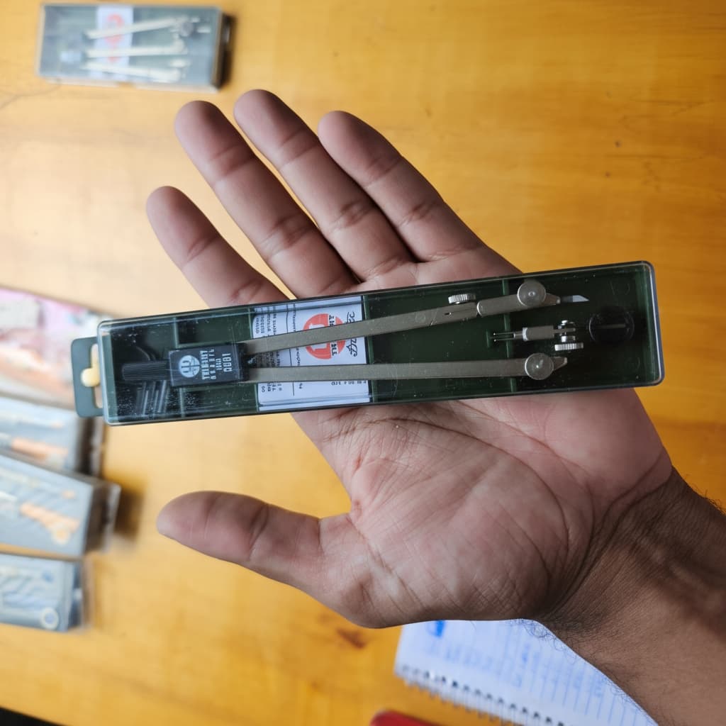 Compasso Técnico Mod. 9001 C/adaptador - Trident