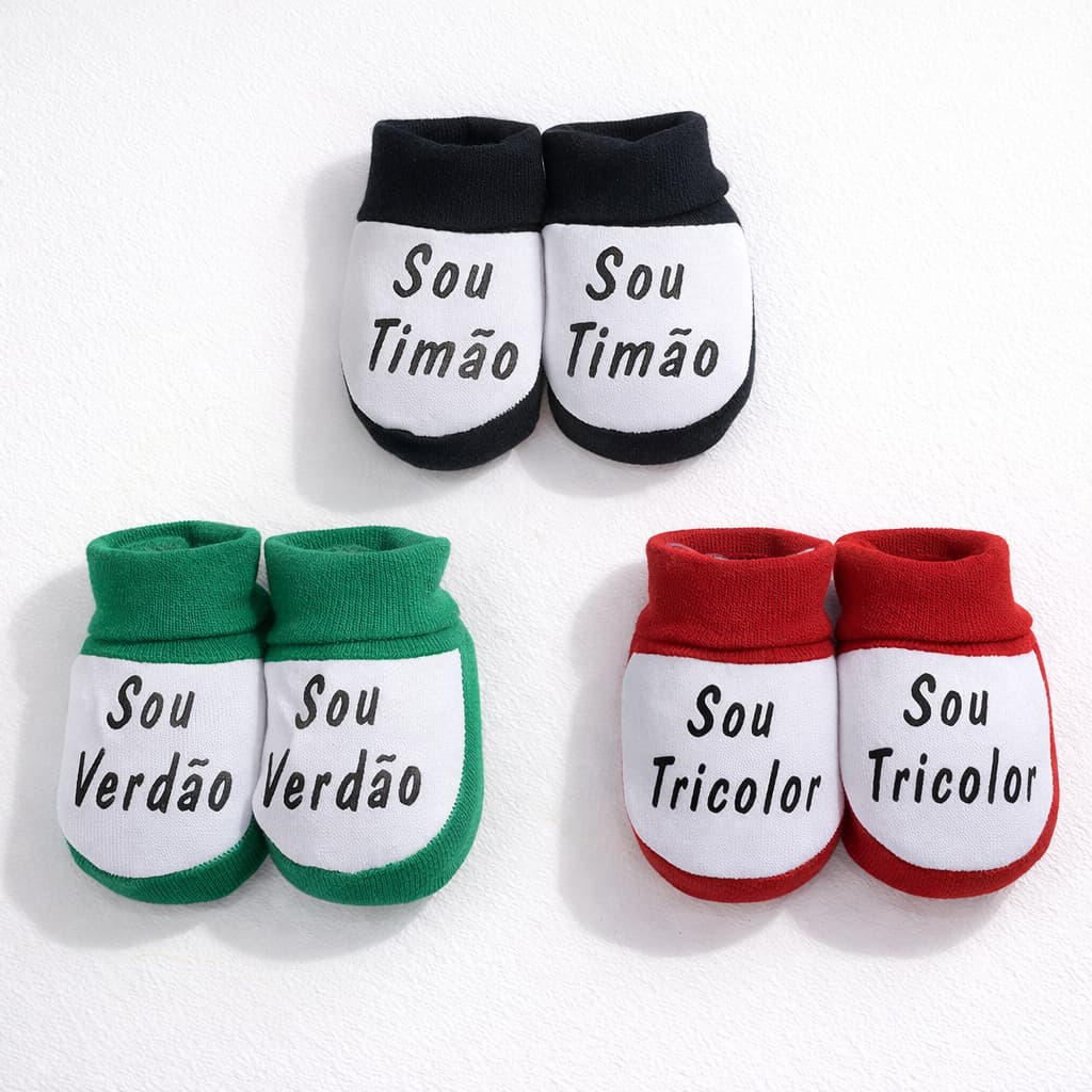 Pantufa de Time  Sapatinho de Bebê