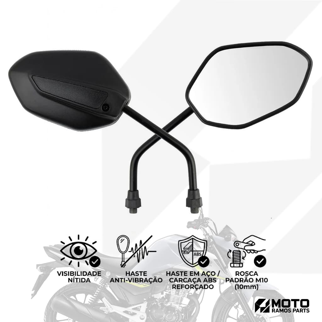 Retrovisor Para Moto Honda Titan Fan 125 150 160 2014 2015