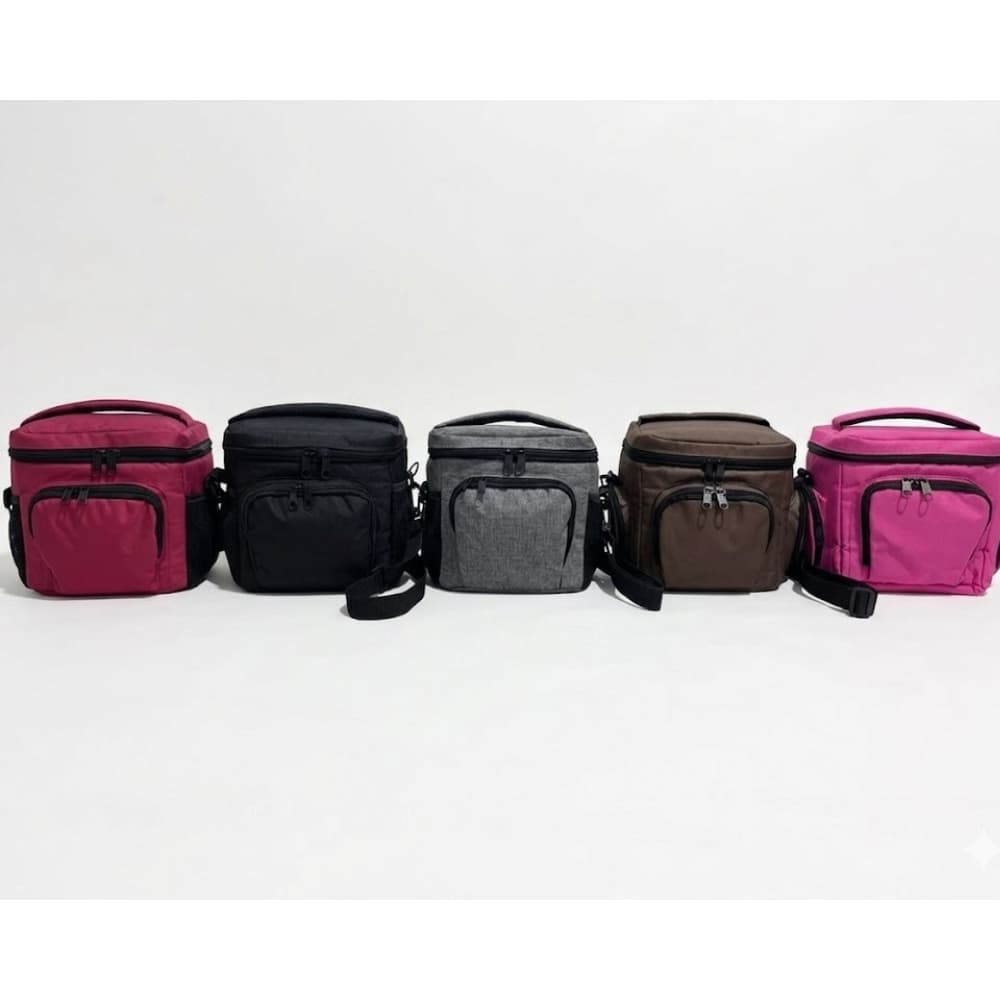 Bolsa Térmica Grande Reforçada Marmita Lancheira Impermeável Fitness Trabalho Viagem