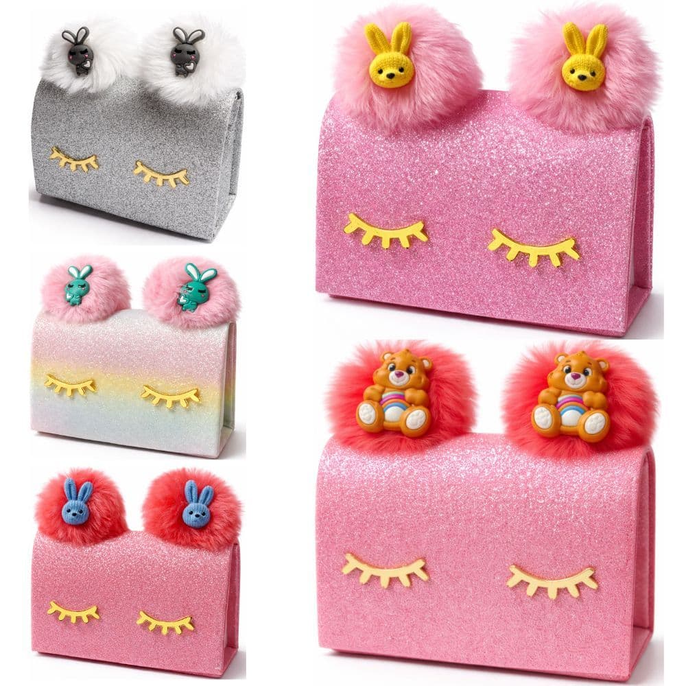 Bolsa Infantil Menina Pompom Criança Bolsinha Pequena Feminina Blogueira Festa Ombro