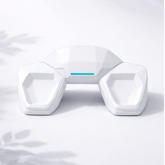 Suporte Para Controle Gamer Organizador De Mesa Design Geométrico