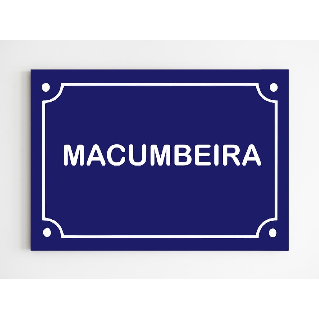 Placa decorativa macumbeira axé orixa religiao africana umbanca