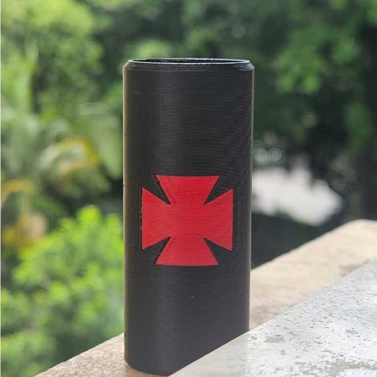 Capa Protetor de Isqueiro BIC Grande Capinha Decorativa Colecionavel Case de Isqueiro Plástico Presente Criativo Vasco