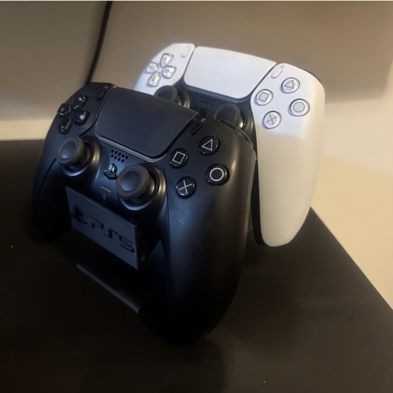Suporte Controle PS5 DualSense 1 ou 2 Controles Base Gamer Organizador
