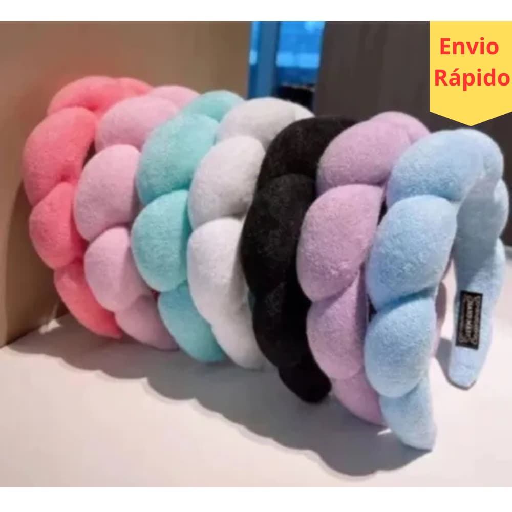 Tiara  Nuvem para Cabelo ,Shin Care E Maquiagem