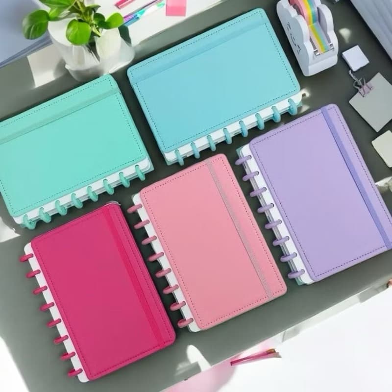 Caderno Inteligente caderno de 10 Discos B5 /8 Discos A5 /11 Discos A4 /80 Folhas