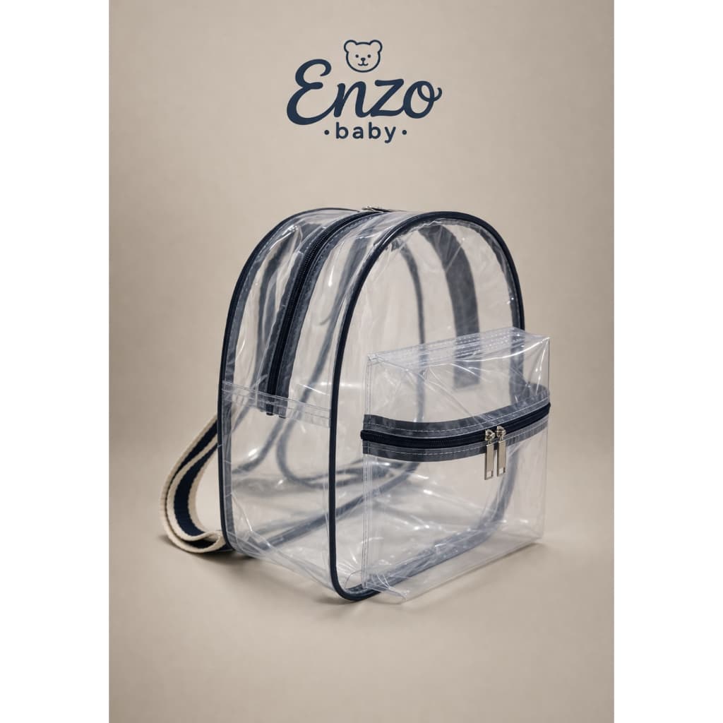 Mochila transparente multifuncional