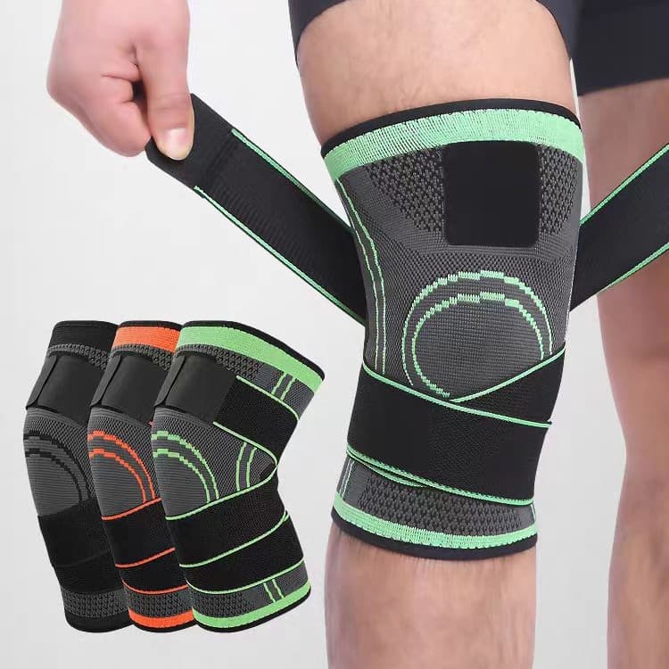 Joelheira Esportiva Profissional com Compressão 360° e Suporte para o Joelho