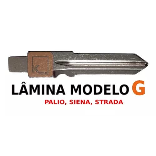 Lâmina Fiat Palio Siena Uno Modelo G Yale