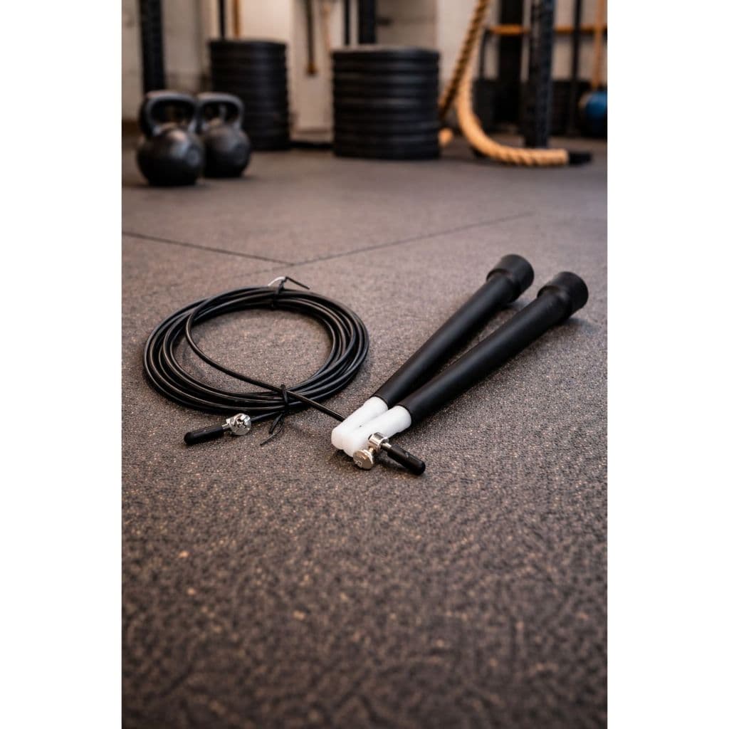 Corda De Pular Crossfit Speed Rope Rolamento 3m Cabo De Aço