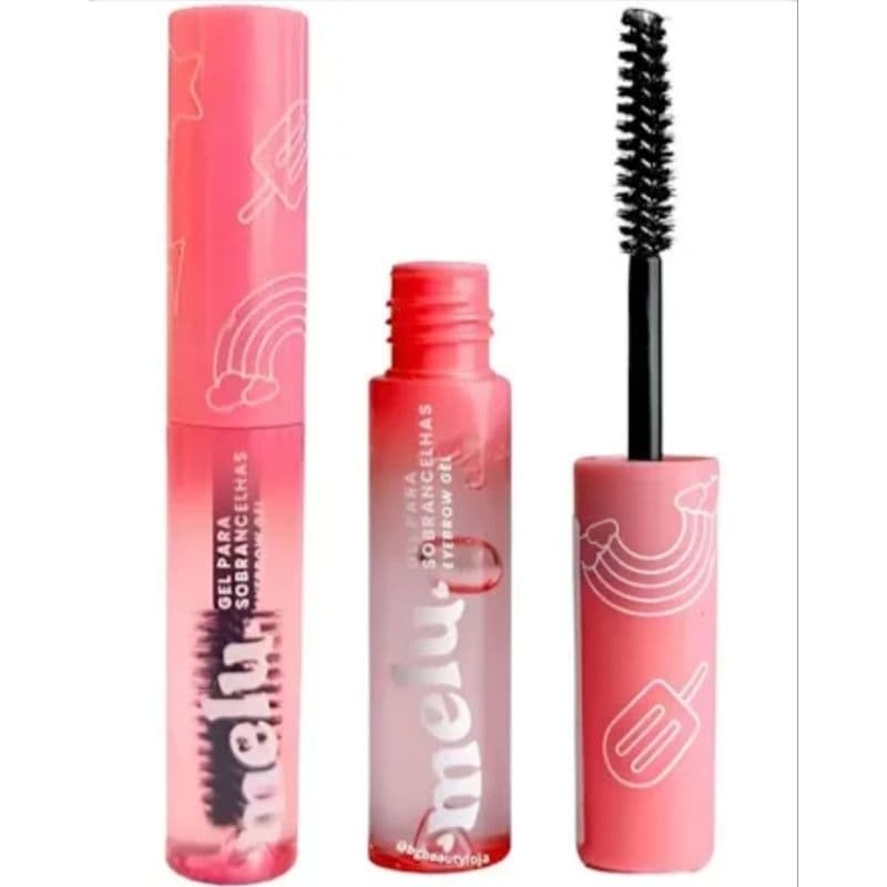 Rimel Gel Incolor pra Sobrancelha Melu Ruby Rose - NOVA EMBALAGEM