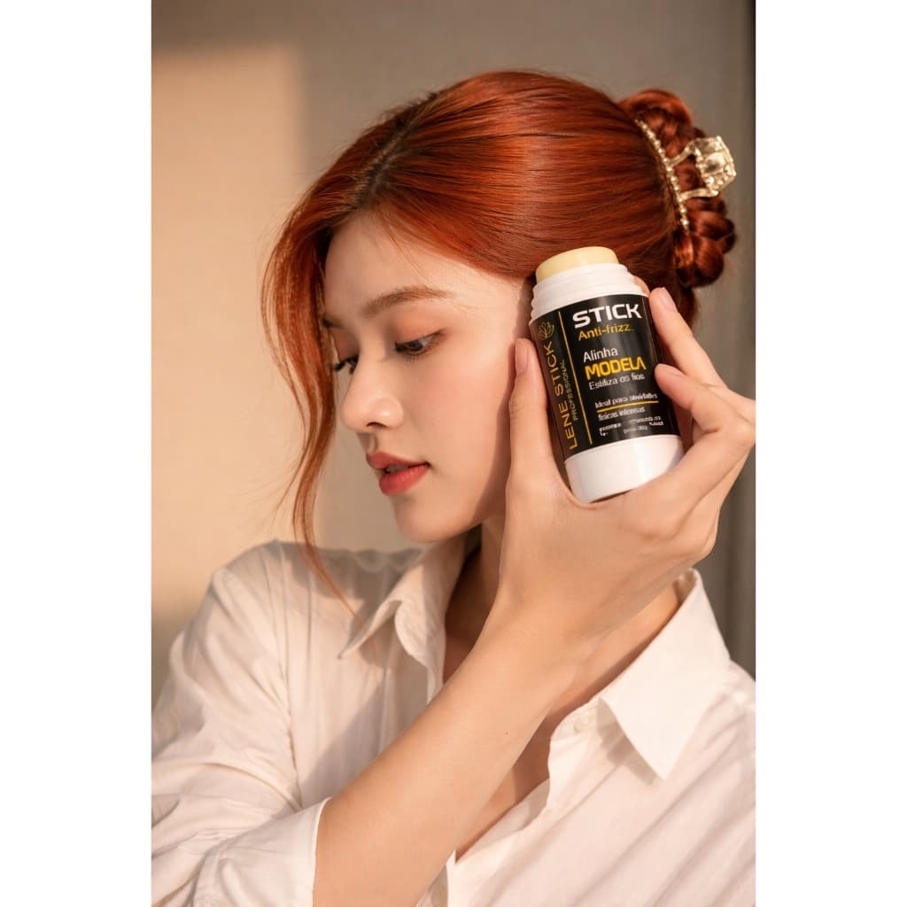 Hair wax stick Pomada Em Bastão Cera Modeladora Cabelo 30g Lene Stick