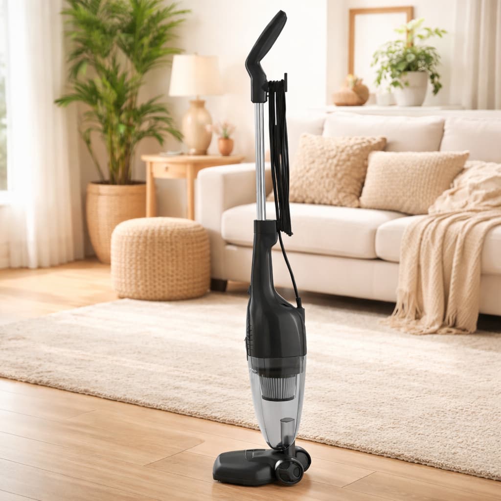 Aspirador Portátil Vertical Multifuncional Limpeza Potente Com Fio 2 Em 1 Casa Carro 110v 220v