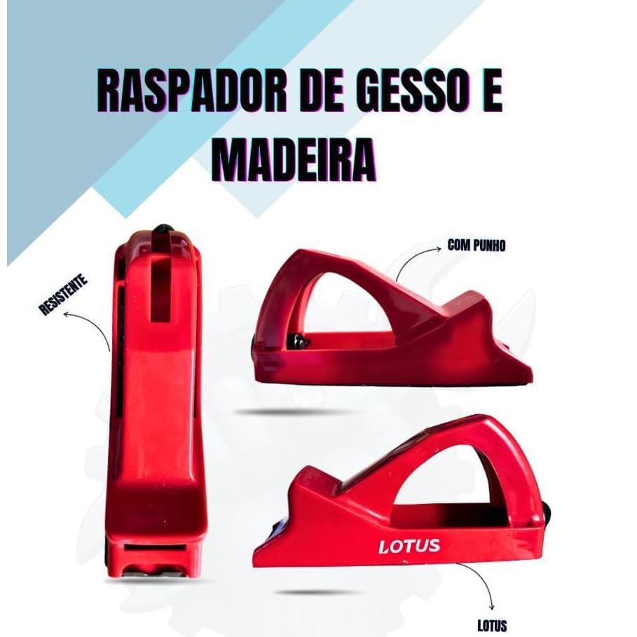 Raspador de placas de gesso e madeira, 6"