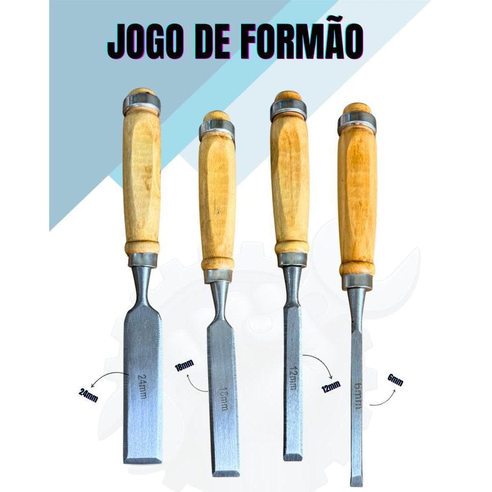 formao para madeira formao formão kit profissional madeira kit formão
