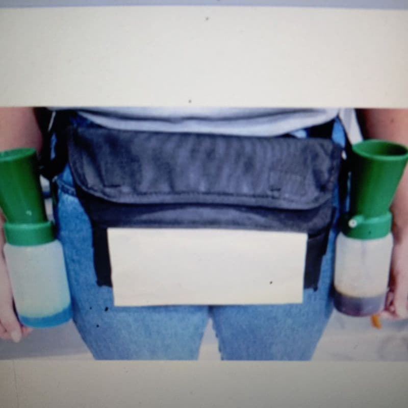 cinto   porta papel para ordenhador