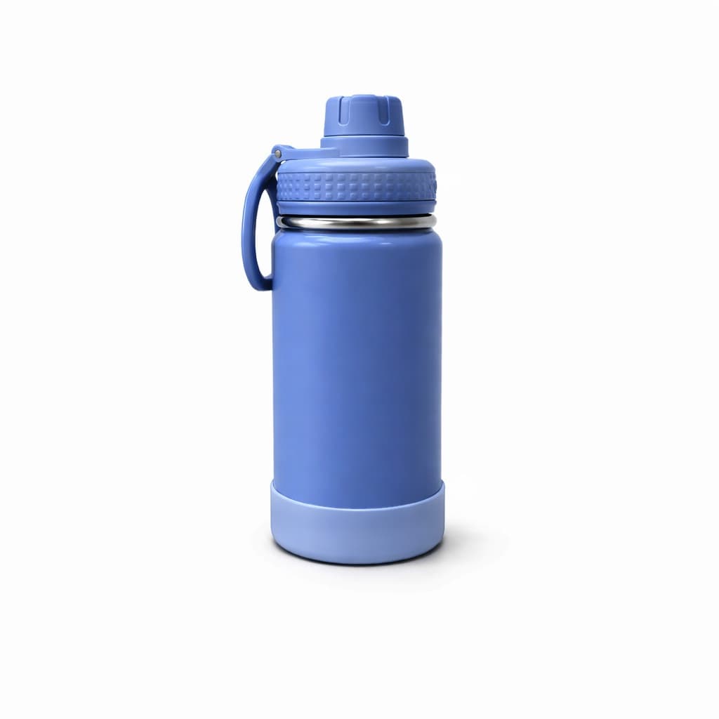 Novo Copo Térmico Inoxidável 350ml Com Alça e Base Antiderrapante Portátil para Viagem Escola e Dia a Dia Isolament