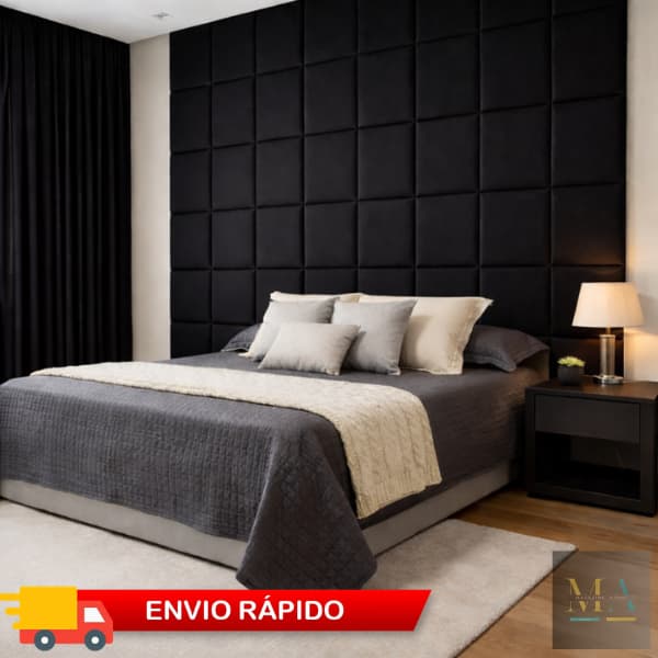 Kit 40 CABECEIRA 40x30 PARA CAMA KING  PARA COMPLETAR A PAREDE TODA  ENVIO RAPIDO