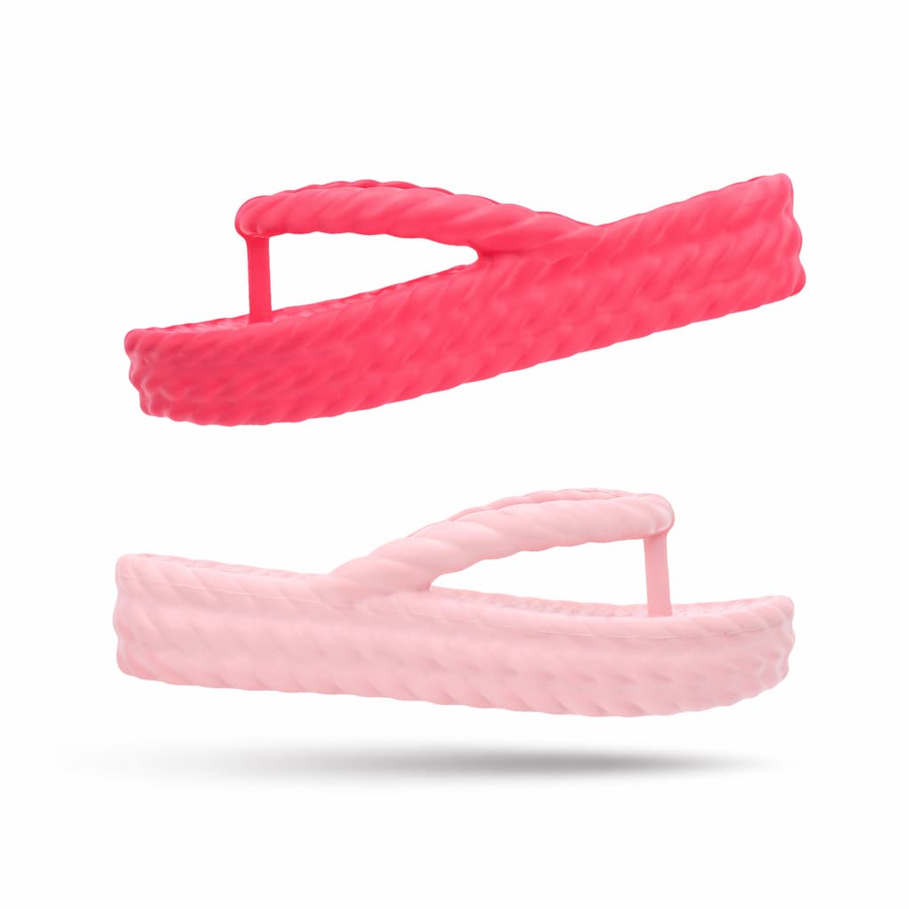 Chinelo Infantil CLUFF com tira trançada: leve, macio e confortável. Estilo e segurança para as pequenas. CH235