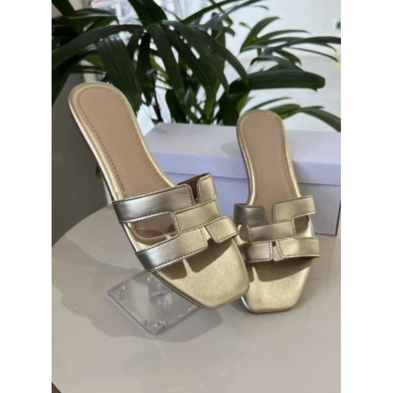 Rasteirinha Feminina H rasteirinha casual antiderrapante