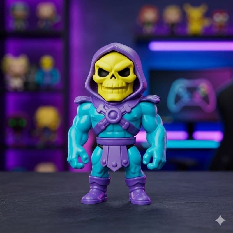 Action figure Esqueleto - He-man - Colecionável exclusivo