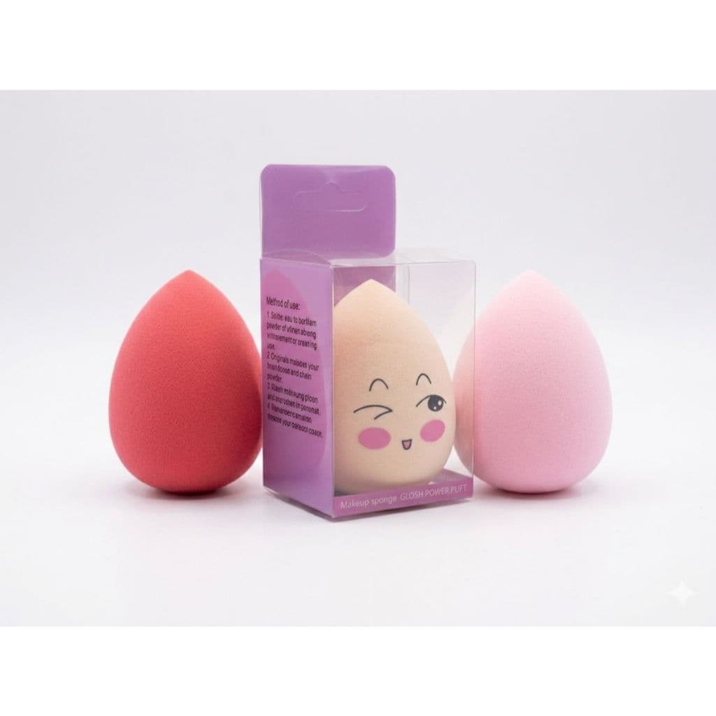 Kit Esponja Mágica Maquiagem sortidas 2/3/5 pç
